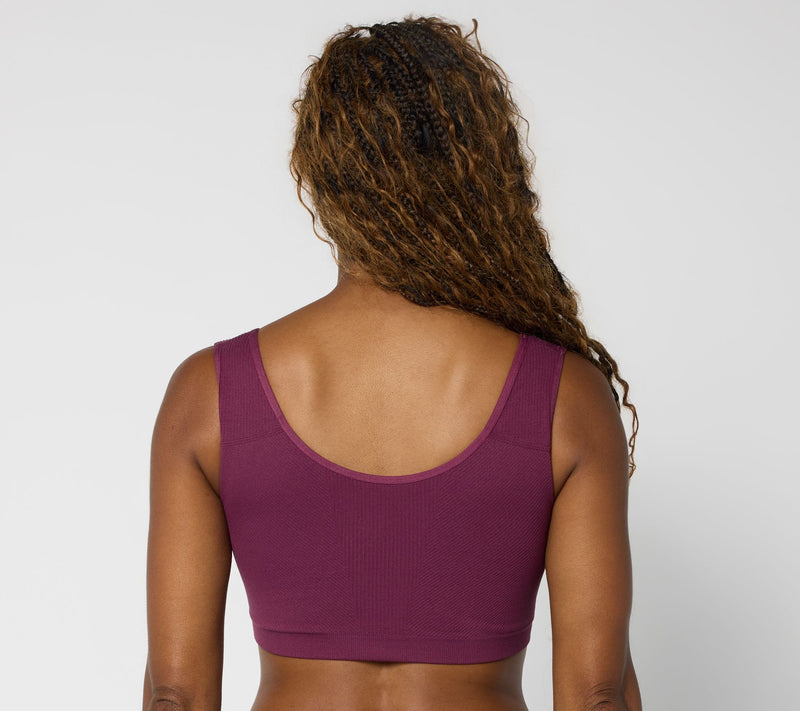 Anybody Intimates Lycra Seamless Reversible Lounge Bra — View 11