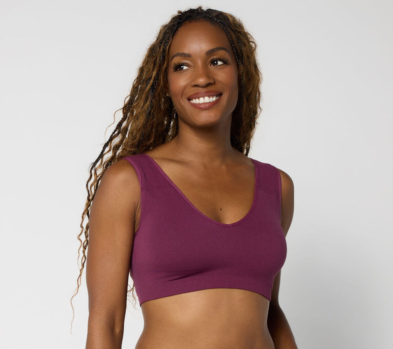Anybody Intimates Lycra Seamless Reversible Lounge Bra — Main view