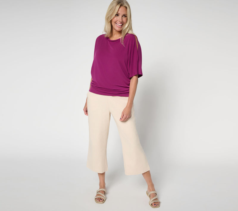 BEAUTIFUL by Lawrence Zarian The Gail Cold Shoulder Dolman Sleeve Top — View 13