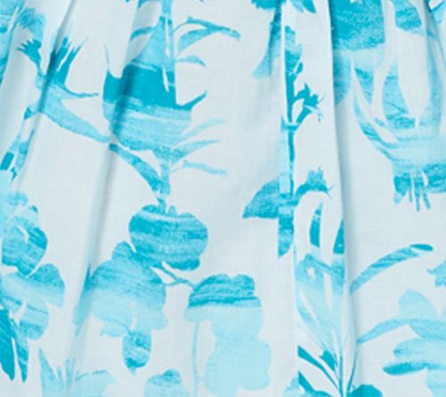 BEAUTIFUL by Lawrence Zarian Amanda Regular Cotton Printed Midi Dress — View 8