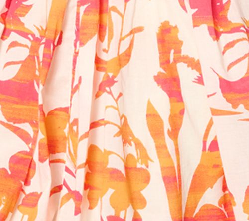 BEAUTIFUL by Lawrence Zarian Amanda Regular Cotton Printed Midi Dress — View 4