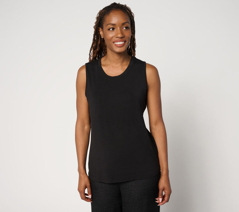 nicole by Nicole Miller Modal Knit Tank Top — View 10