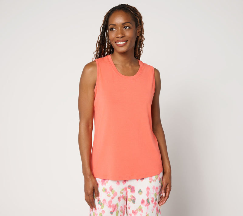 nicole by Nicole Miller Modal Knit Tank Top — View 2
