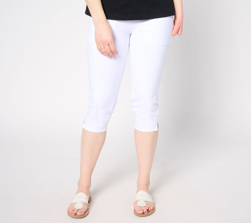 Women with Control Petite Tummy Control 86/14 Pedal Pusher — View 9