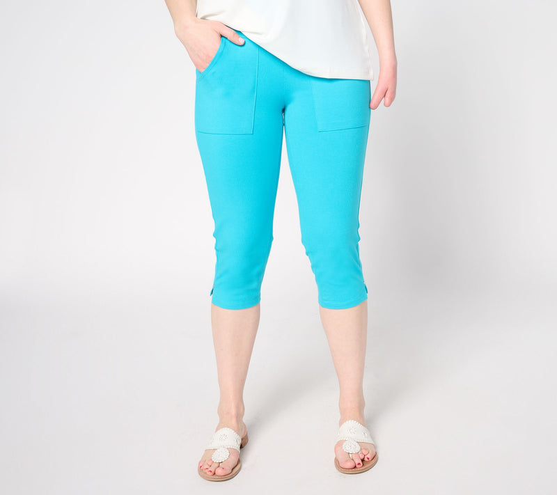 Women with Control Petite Tummy Control 86/14 Pedal Pusher — Main view