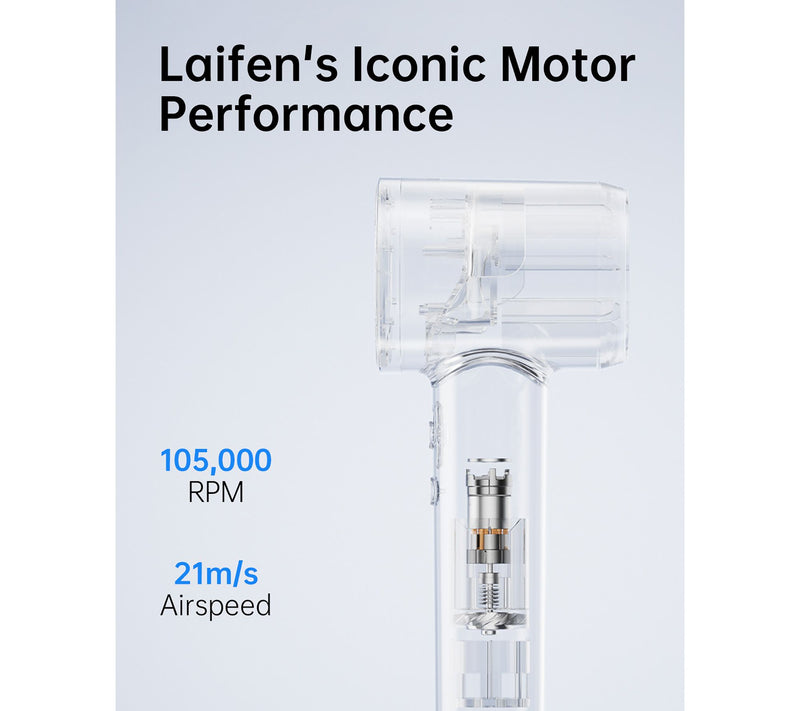 Laifen SWIFT SE Hair Dryer with 3 Nozzles — View 10