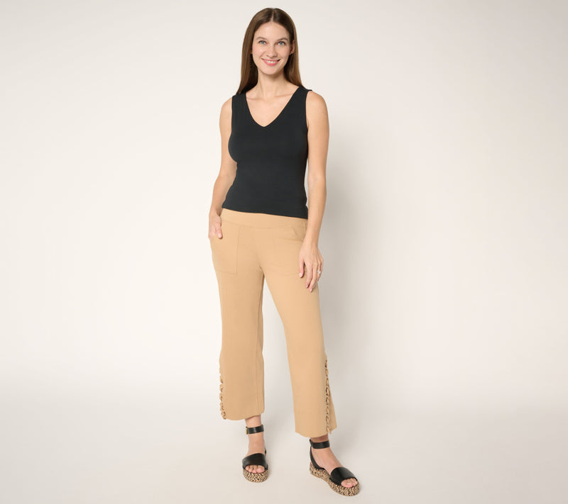 Women with Control Regular Prime Stretch 2 Crop Pants — View 8