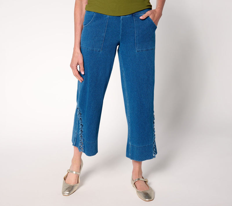 Women with Control Regular Prime Stretch 2 Crop Pants — View 3