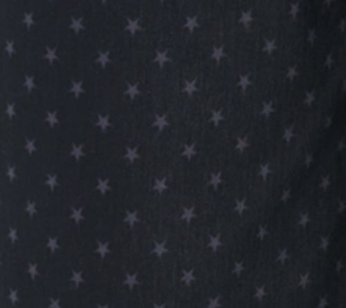 Denim & Co. Regular Comfy Knit Air Star Print Wide Leg Jeans — View 6