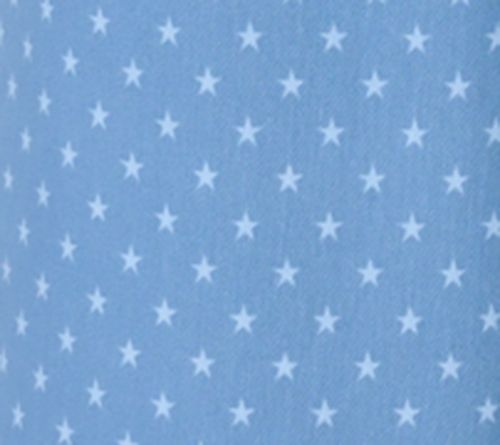 Denim & Co. Regular Comfy Knit Air Star Print Wide Leg Jeans — View 2