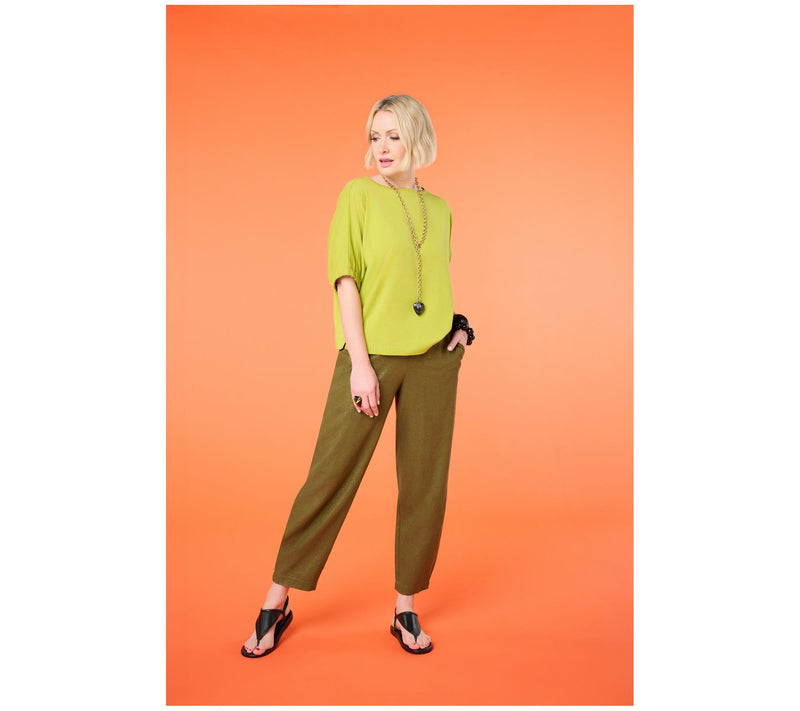 Carla Rockmore Collection 100% Cotton Dolman Sleeve Top — View 17