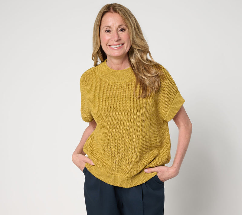 Carla Rockmore Collection  Crew Neck Sweater — View 9