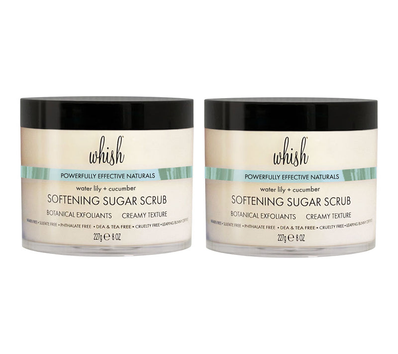 Whish Softening 8oz Sugar Scrub Duo — View 3