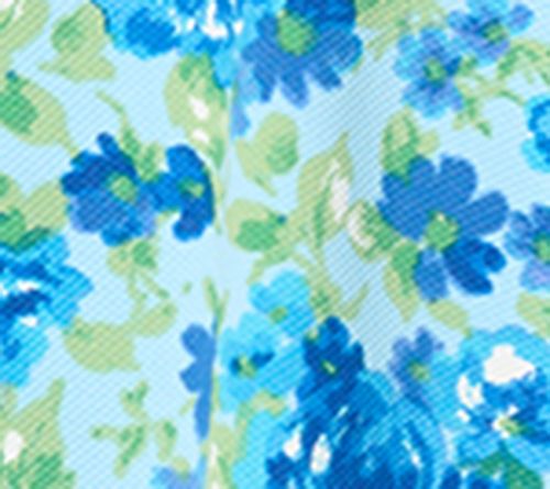 Isaac Mizrahi Live! Regular Printed Texture Knit Shift Dress — View 9