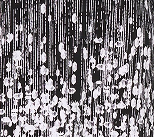 Dennis Basso Regular Italia Knit Twist Front Printed Dress — View 8