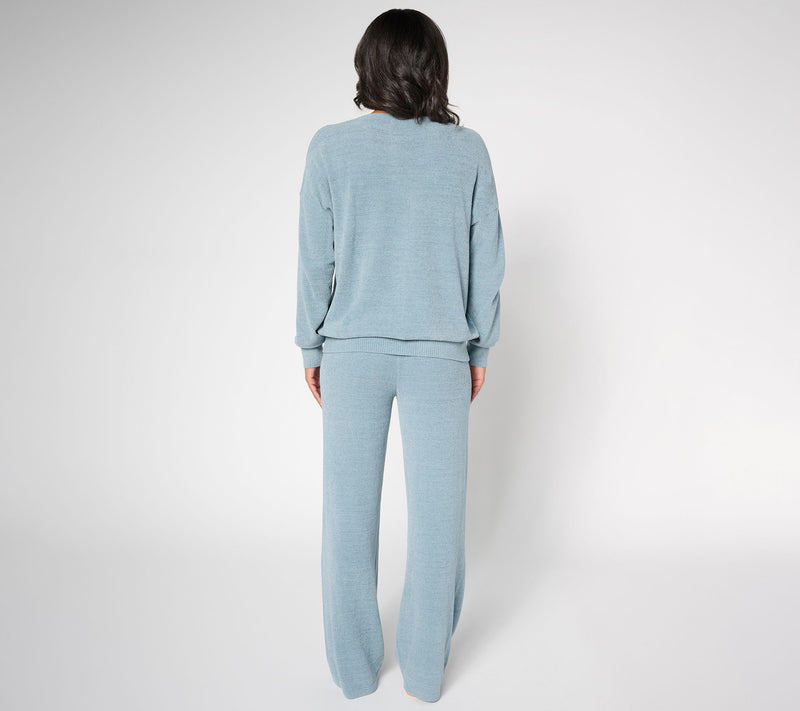 Barefoot Dreams Reg. CozyChic Ultra Lite Pullover & Wide Leg Pant Set — View 16