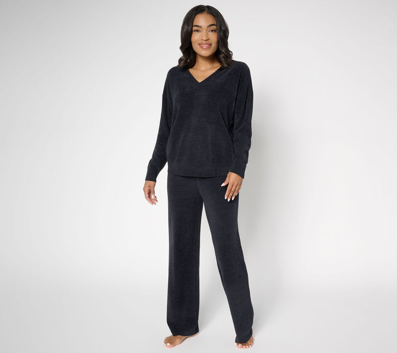 Barefoot Dreams Tall CozyChic Ultra Lite Pullover & Wide Leg Pant Set — Main view