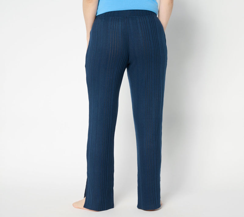 Cuddl Duds Comfort Rib Lounge Pant — View 4