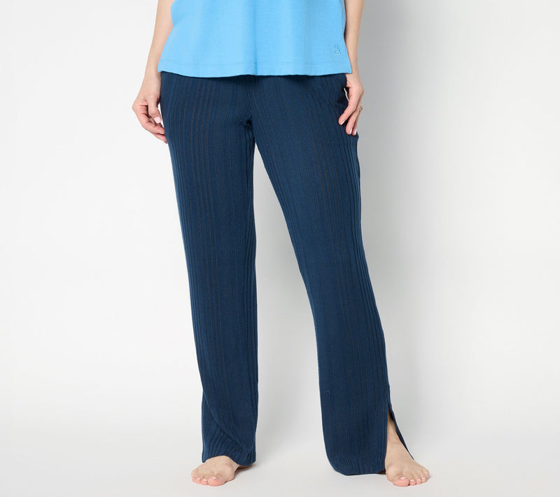 Cuddl Duds Comfort Rib Lounge Pant — Main view