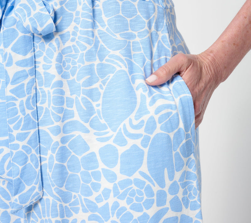 Denim & Co. Regular Slub Jersey Button Front Maxi Dress — View 5