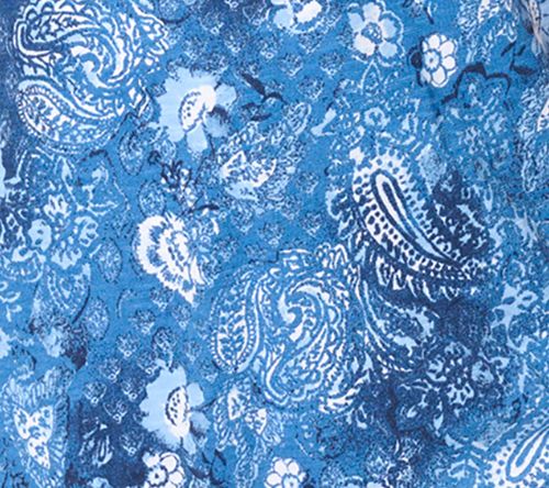 Denim & Co. Petite Print or Solid Elbow Sleeve V-Neck Tunic — View 10