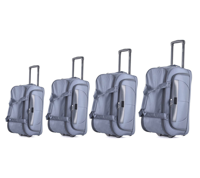 IZOD Carol Set of 4 Lightweight Rolling Duffels - 20/23/26/29" — View 12