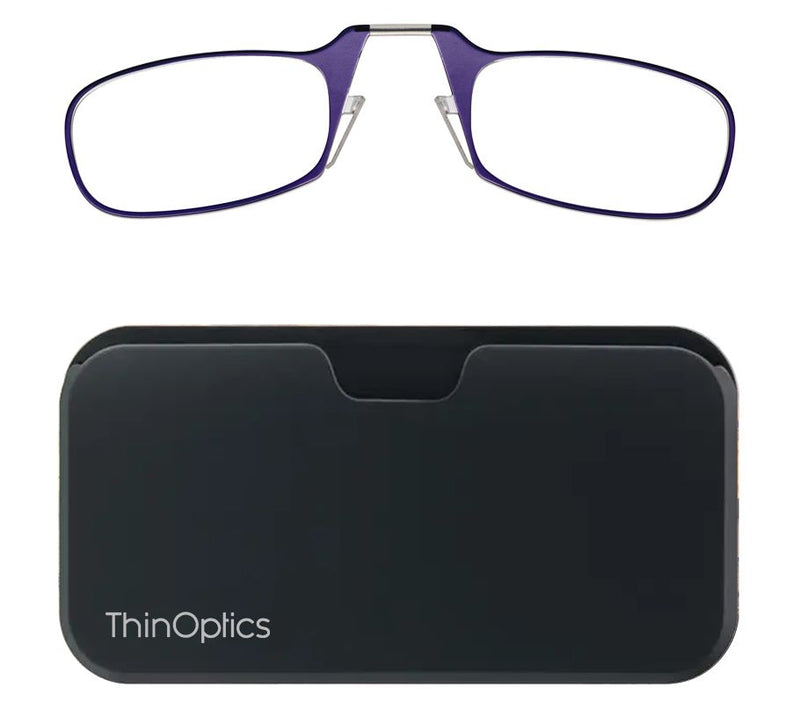 ThinOptics Readers with Black Universal Pod — View 18