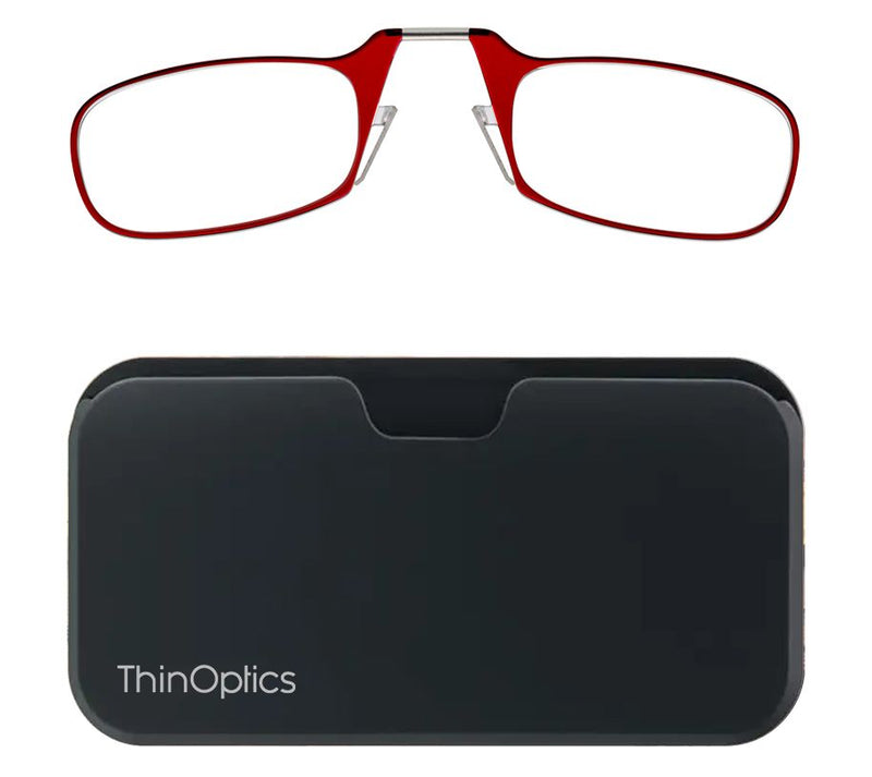 ThinOptics Readers with Black Universal Pod — View 19