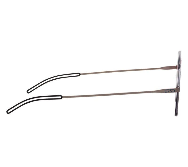 ThinOptics Brooklyn Rectangle Readers with Milano Case — View 4