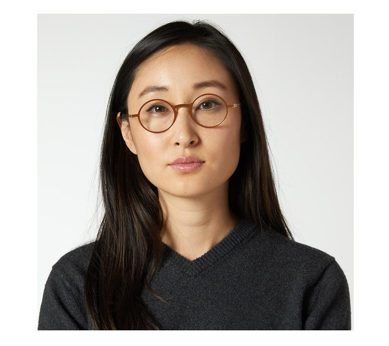 ThinOptics Manhattan Round Readers with MilanoCase — View 5
