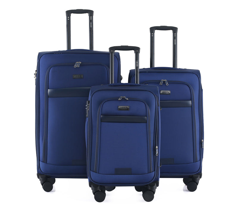 IZOD Noah Soft Shell 3-Piece Luggage Set - 20/24/28" — View 14