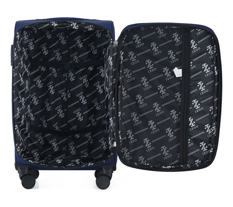 IZOD Noah Soft Shell 3-Piece Luggage Set - 20/24/28" — View 5