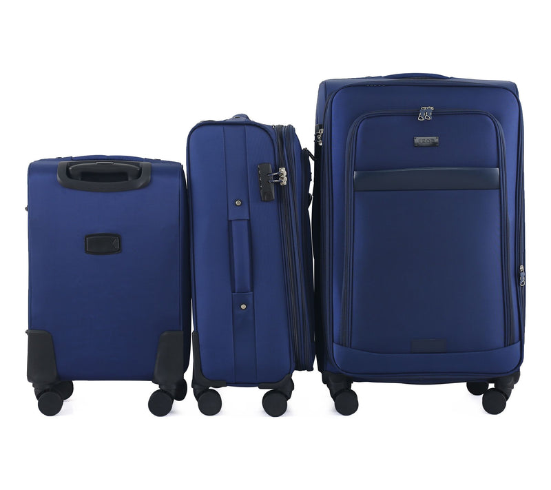 IZOD Noah Soft Shell 3-Piece Luggage Set - 20/24/28" — View 4