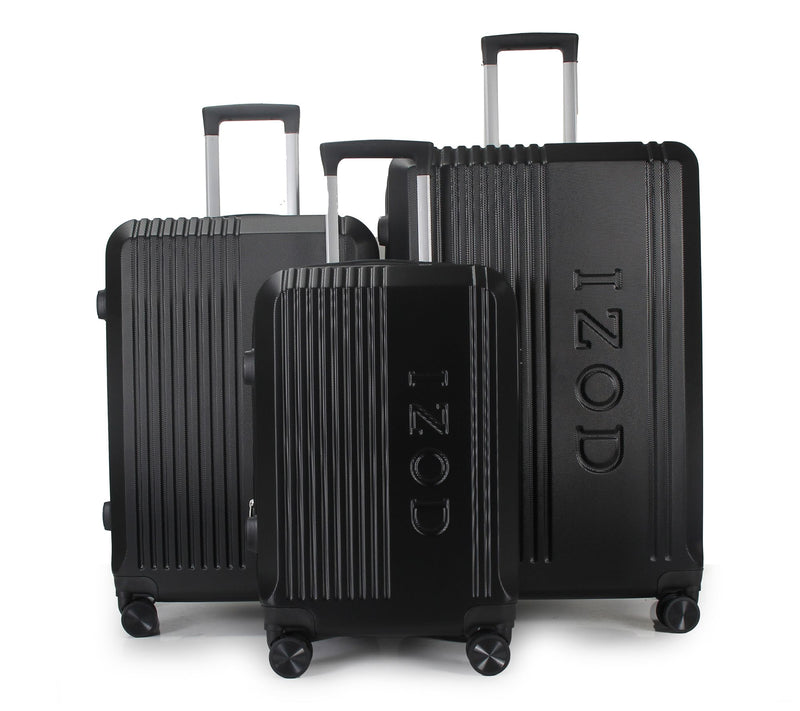 IZOD Zane Expandable ABS 3-Piece Luggage Set - 20/24/28" — View 14