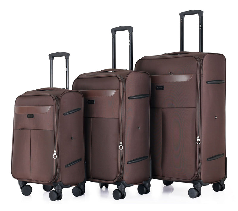 IZOD Liam Soft Shell 3-Piece Luggage Set - 20/24/28" — Main view