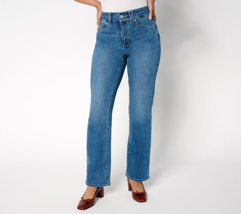 NYDJ Marilyn Petite Straight Leg Jean with Cool Embrace — View 5
