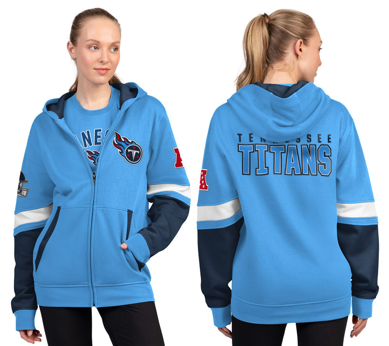 NFL Officially Licensed T-Shirt and Full-Zip Hoodie Combo — View 8