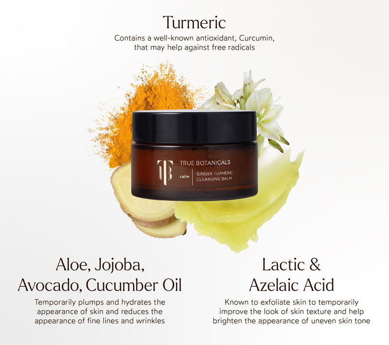 True Botanicals Ginger Turmeric Cleansing Balm Home & Away Set — View 3