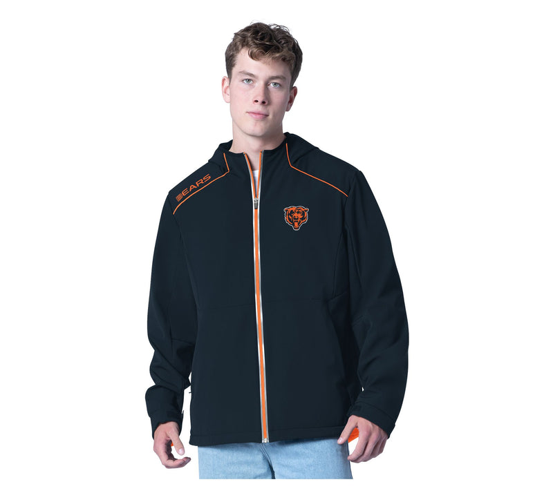 NFL Officially Licensed Soft Shell Jacket with Hood — View 2