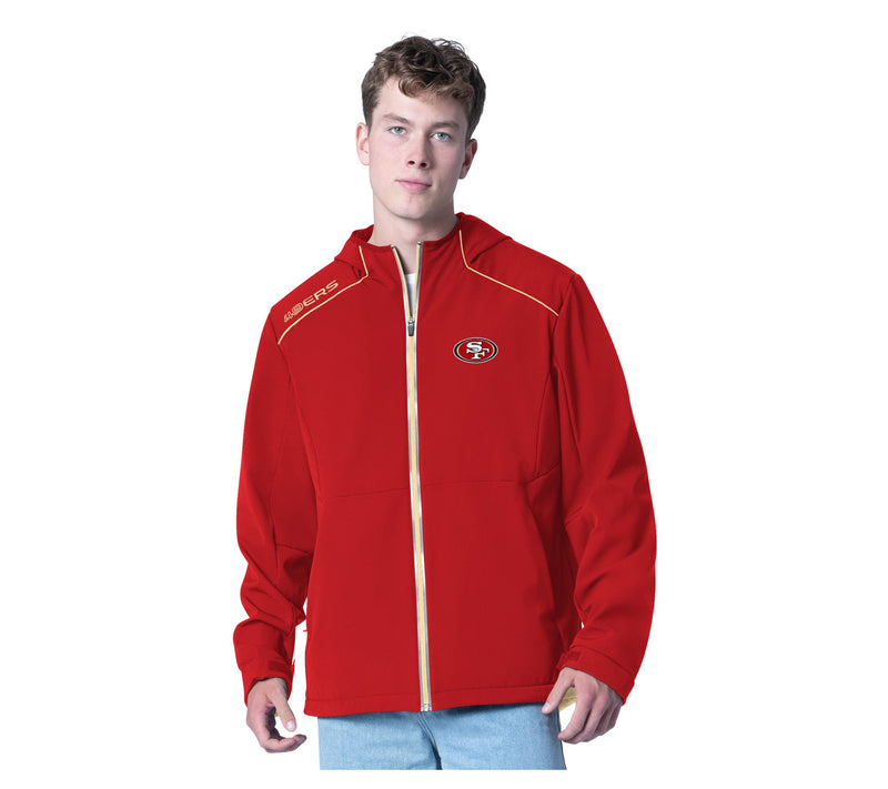 NFL Officially Licensed Soft Shell Jacket with Hood — Main view
