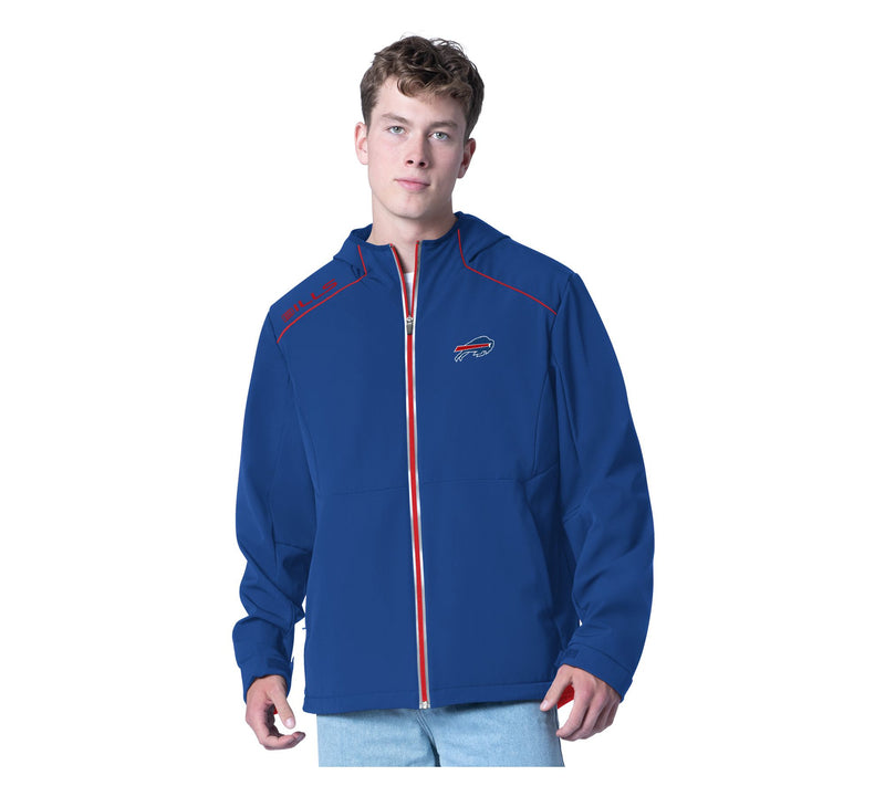 NFL Officially Licensed Soft Shell Jacket with Hood — View 4