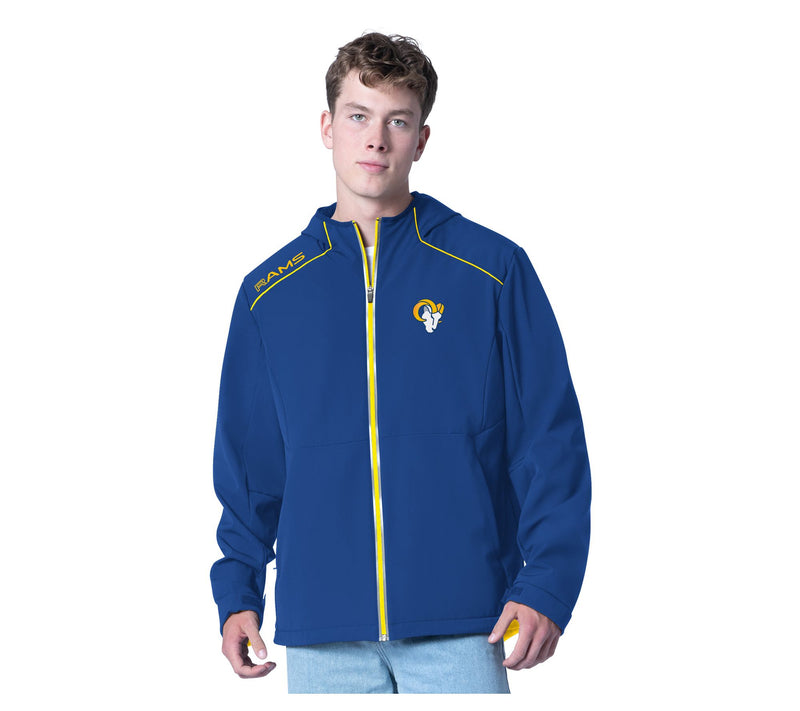 NFL Officially Licensed Soft Shell Jacket with Hood — View 24