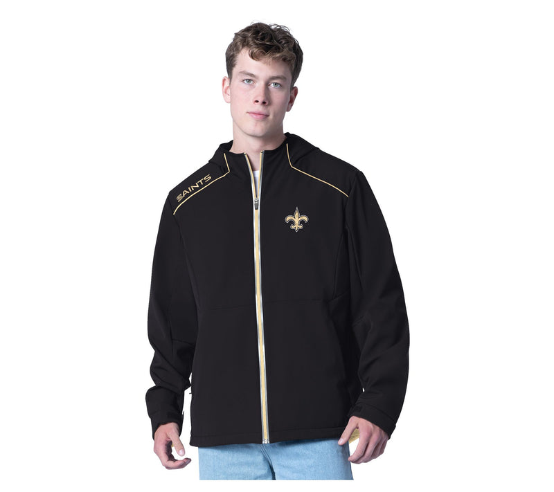 NFL Officially Licensed Soft Shell Jacket with Hood — View 26