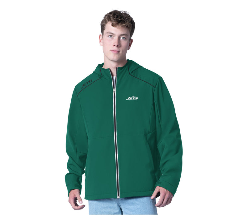 NFL Officially Licensed Soft Shell Jacket with Hood — View 18