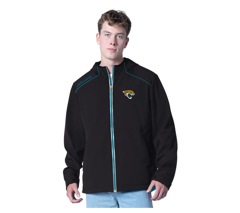 NFL Officially Licensed Soft Shell Jacket with Hood — View 17