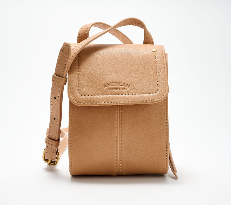 American Leather Co. Kansas Glove Leather Crossbody — View 18