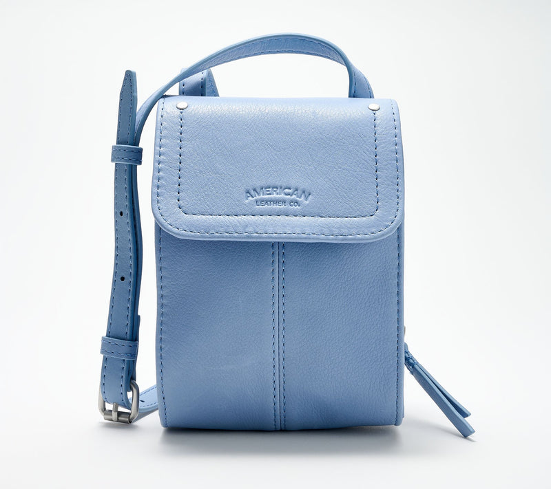 American Leather Co. Kansas Glove Leather Crossbody — View 19