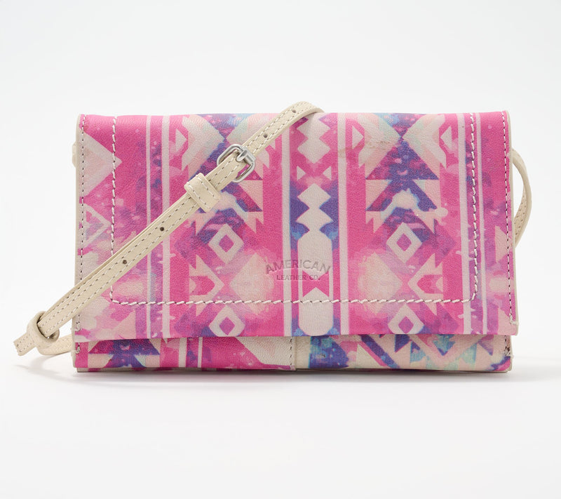 American Leather Co. Teddy Pebble Leather Crossbody — View 15