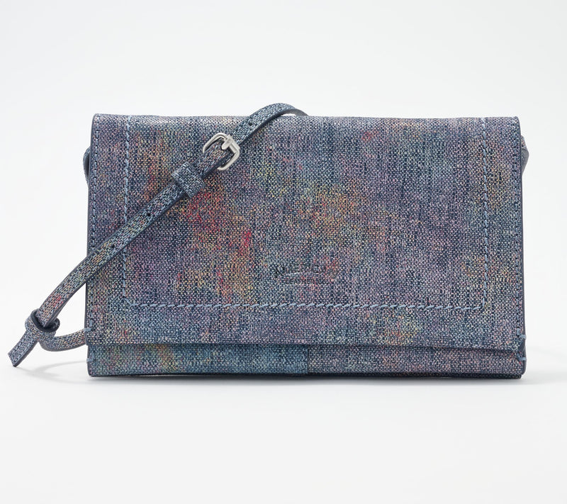 American Leather Co. Teddy Pebble Leather Crossbody — View 17