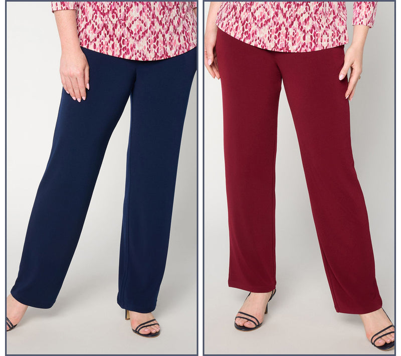 Denim & Co. Tall EasyWear French Terry Crop Pant — View 20